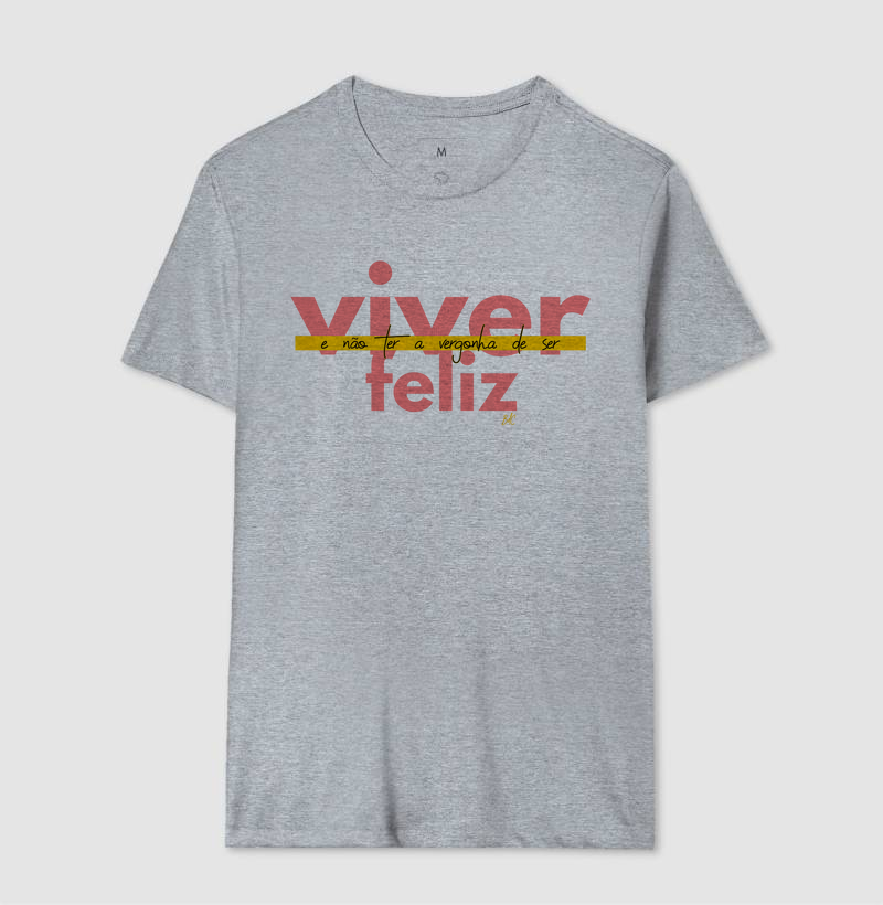 Viver e não ter a vergonha de ser Feliz - Rosa - Imagem 8