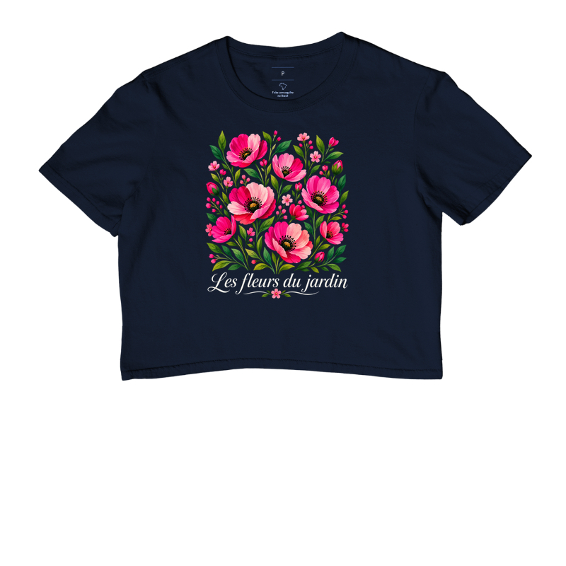Camiseta Les fleurs du jardin - Imagem 4