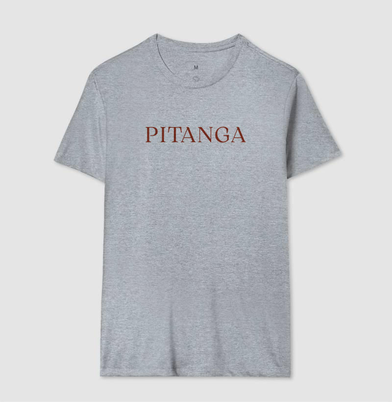 Camiseta Unissex em Algodão Estampa "PITANGA" – Versatilidade & Sofisticação Minimalista - Imagem 5