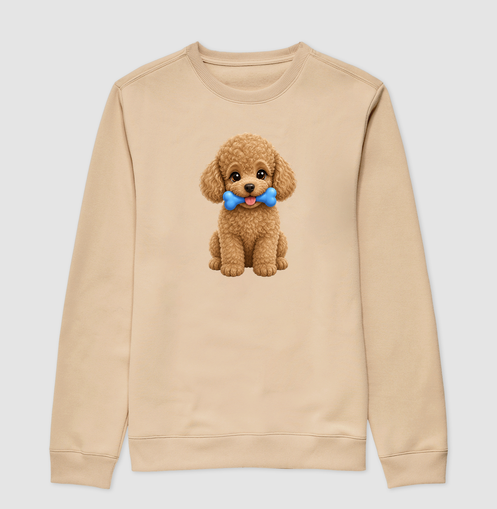 Poodle Marrom - Desenho Infantil - Imagem 3