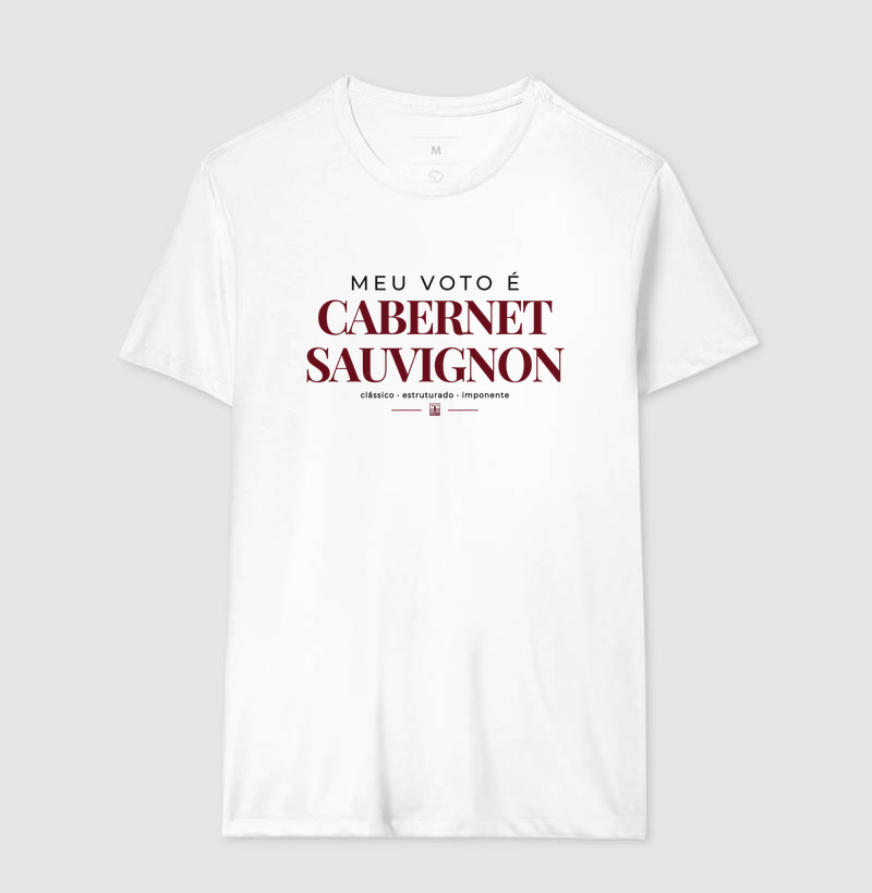 Camiseta “Meu Voto é Cabernet Sauvignon” – Wine Premium - Imagem 4