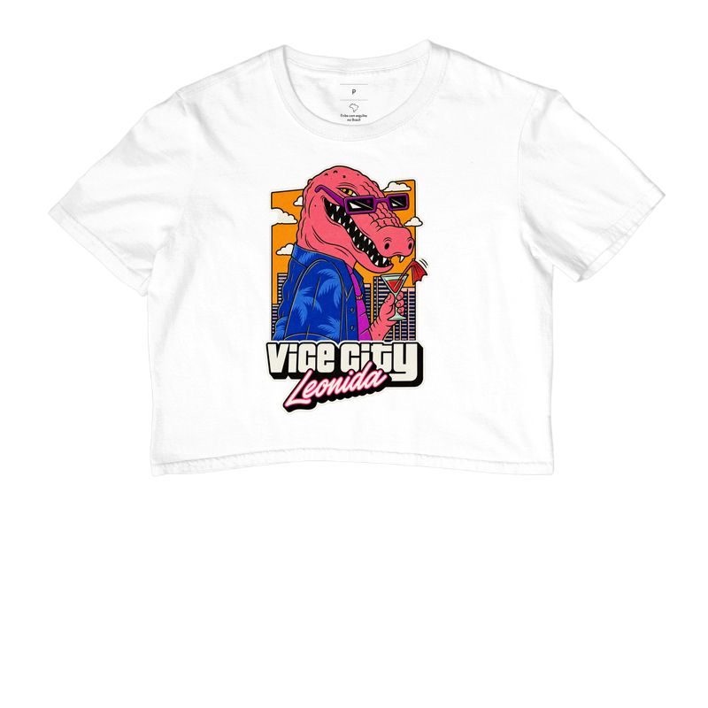 Cropped Jason (GTA VI / Vice City / Leonida) - Jacare Drink - Imagem 3