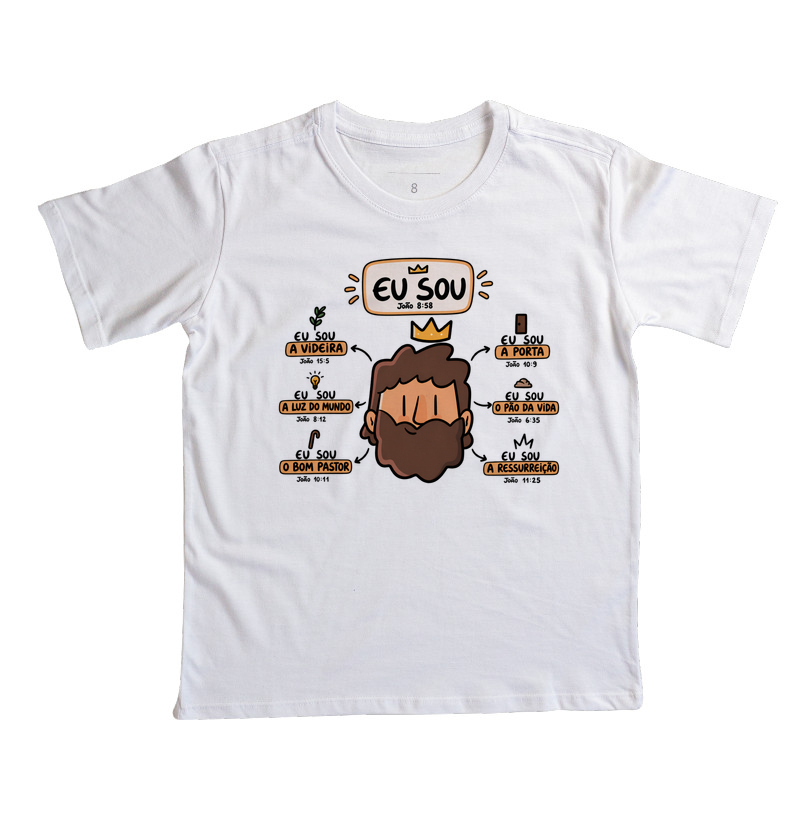 Camiseta Cristã Eu Sou - Imagem 7