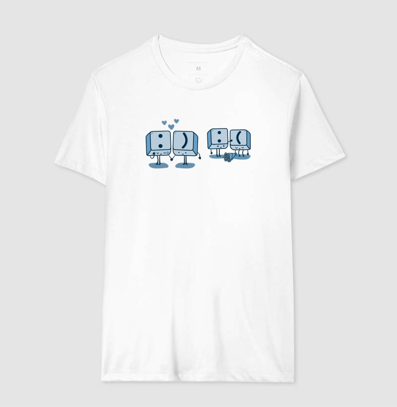 Camiseta sentimentos das teclas - Imagem 2