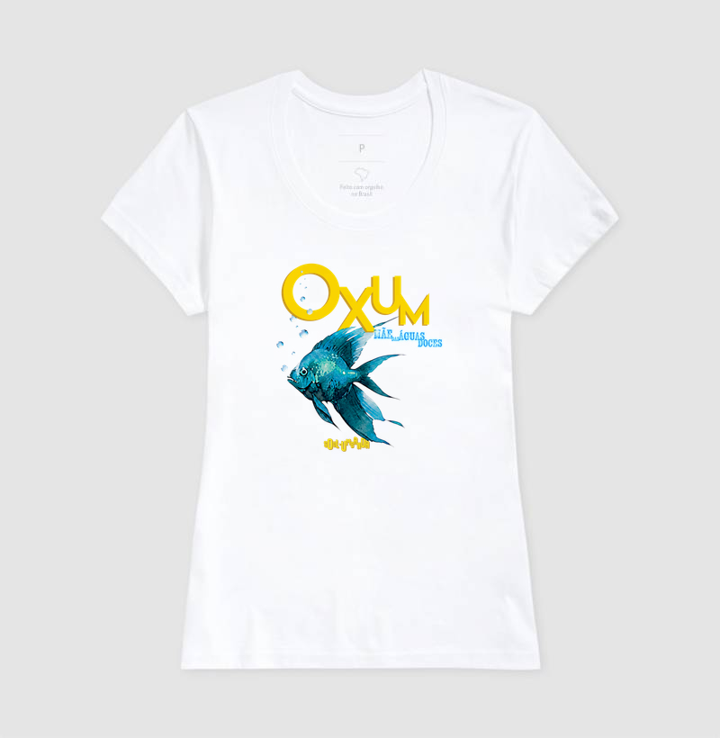 camiseta OXUM mãe das águas doces feminina - Imagem 2