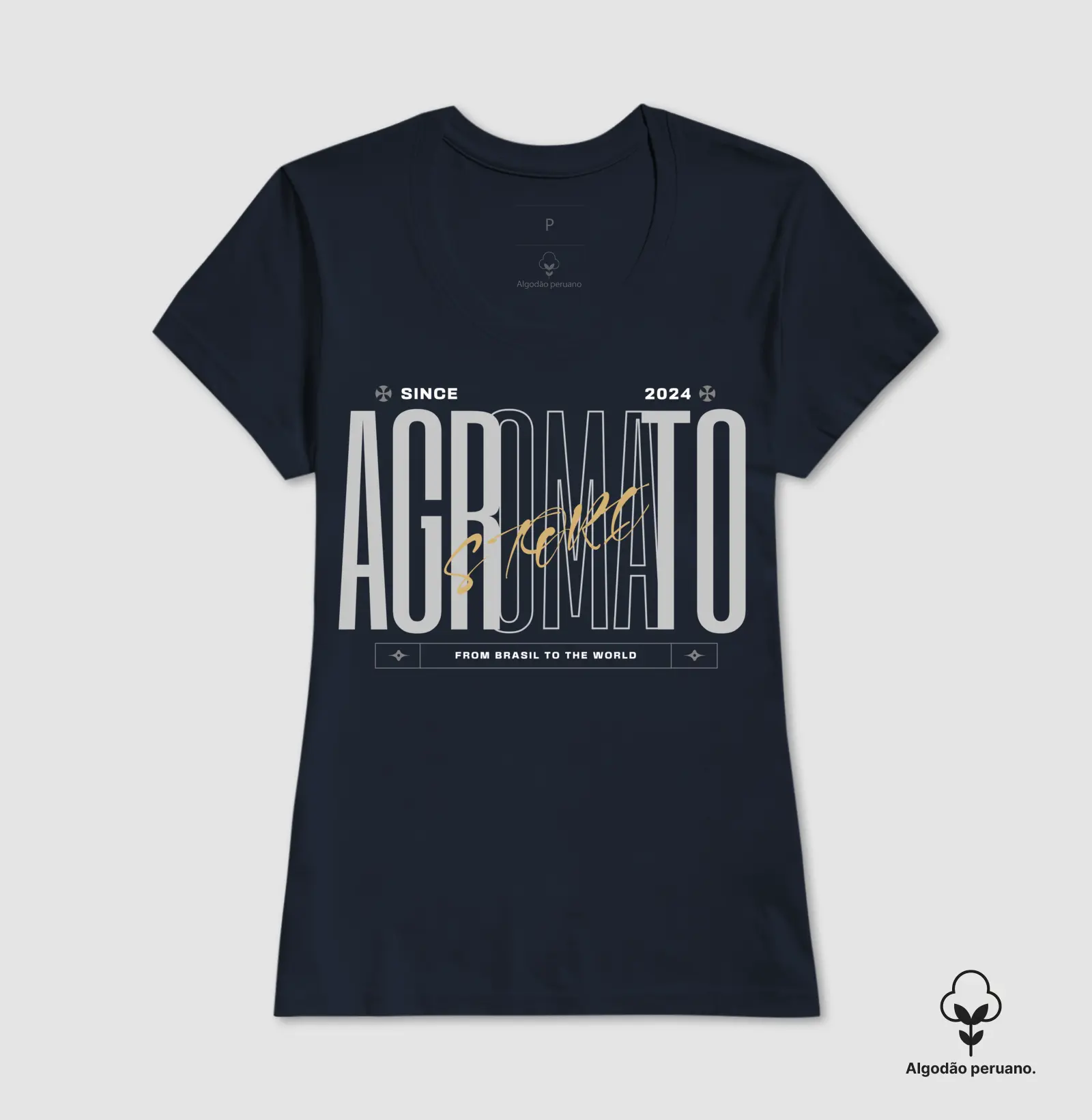 Camiseta Algodão Peruano Agro Mato - Imagem 3