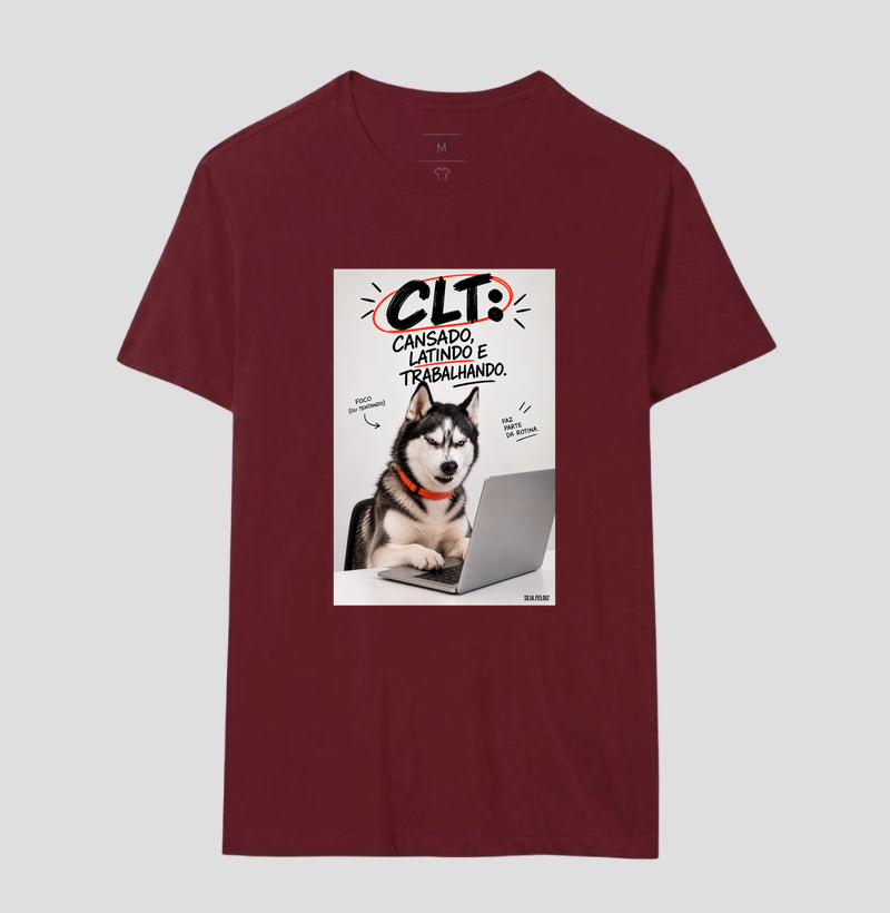 🐺💻 CLT — Cansado, Latindo e Trabalhando! 🐾😂 Husky - Imagem 16