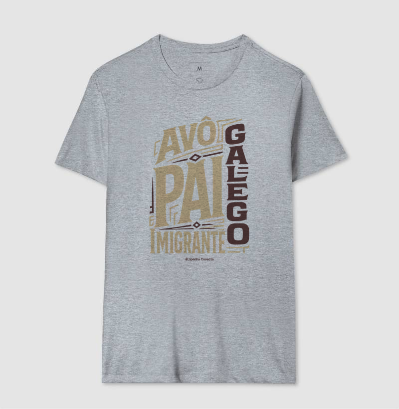 Camiseta Masculina Espanha - Avô e Pai - Imagem 5