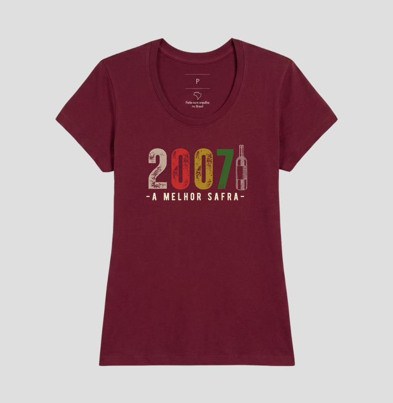 Camiseta Vinho - A Melhor Safra 2007 - Imagem 15