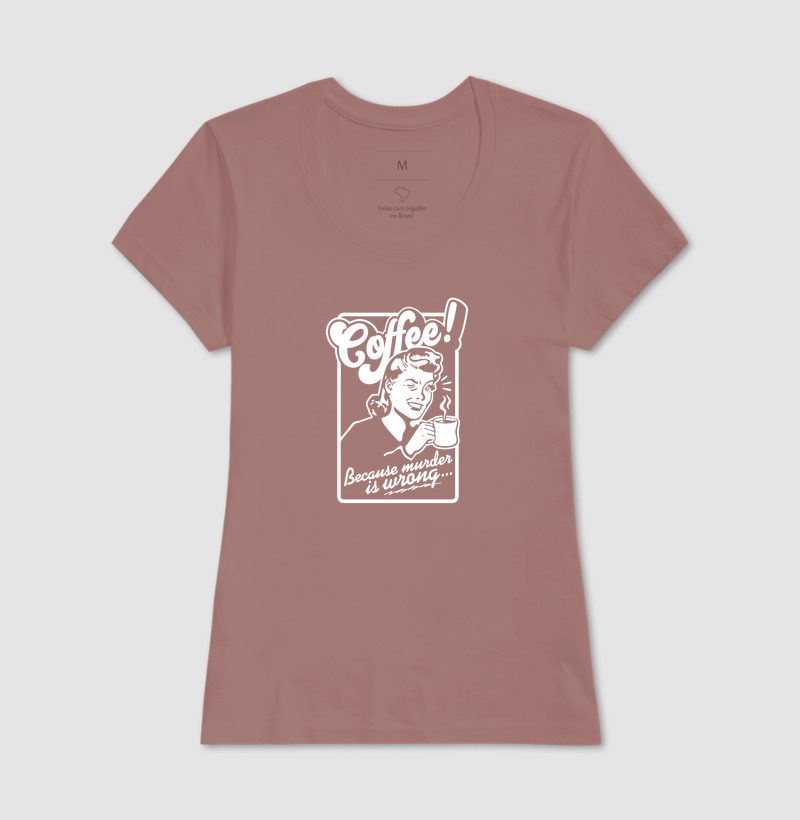 Camiseta Coffee Mulher - Imagem 13