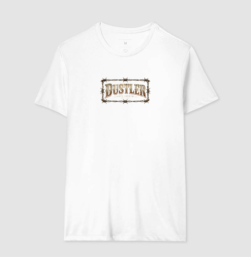 Country Masculina Dustler Barbed Wire - Imagem 3