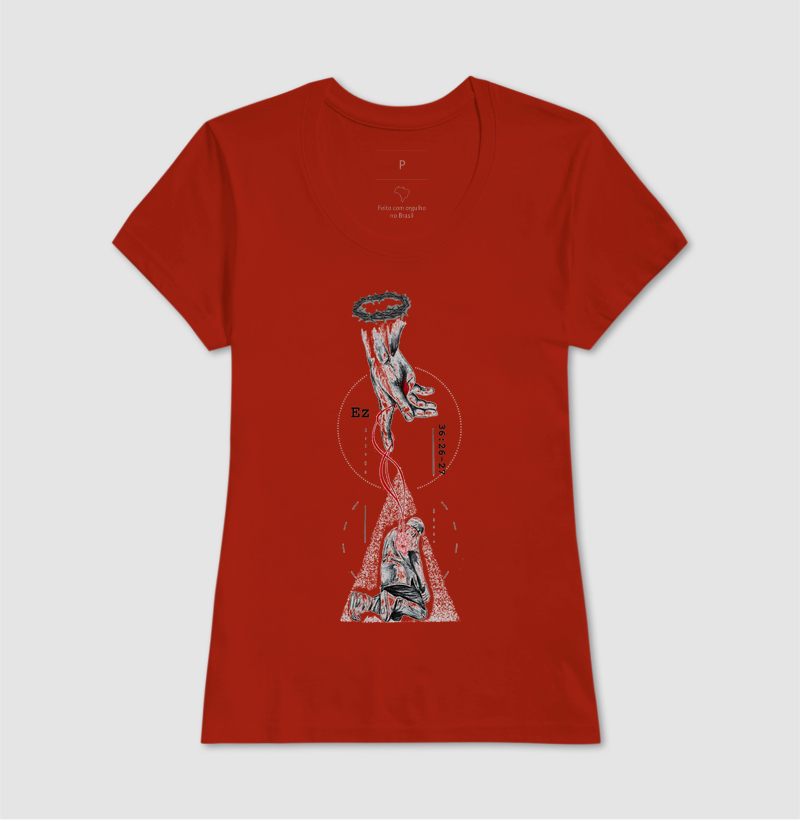 Camiseta Jesus Sacrifício e Fé - Imagem 11