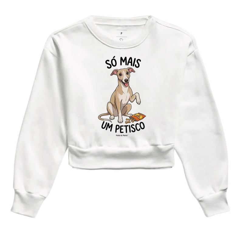 CROPPED MOLETOM WHIPPET GALGO PETISCO - Imagem 3