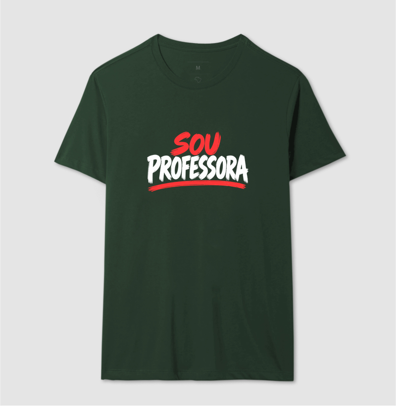 Camiseta Sou Professora - Letras Brancas - Imagem 9