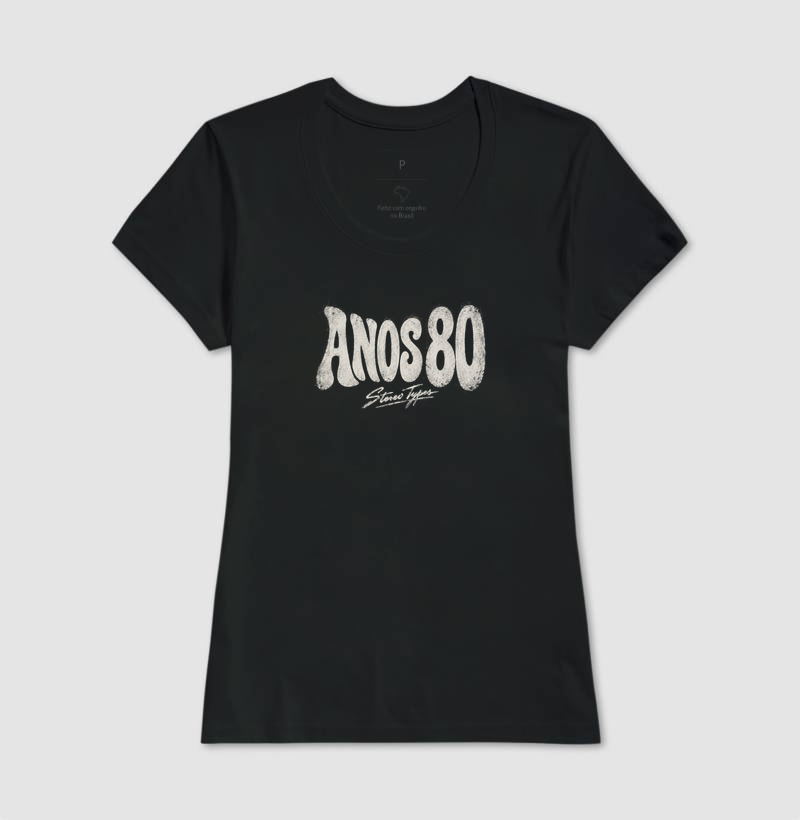 ANOS 80 · Carvão · Traço Claro · STEREO TYPES - Imagem 3
