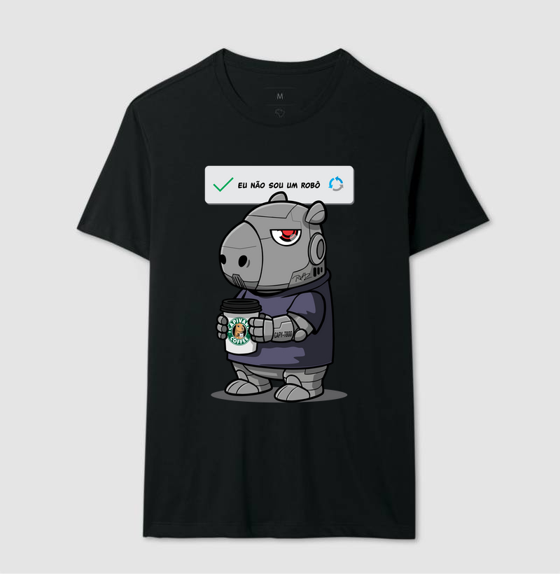 Camiseta Capivara Robô - Imagem 2