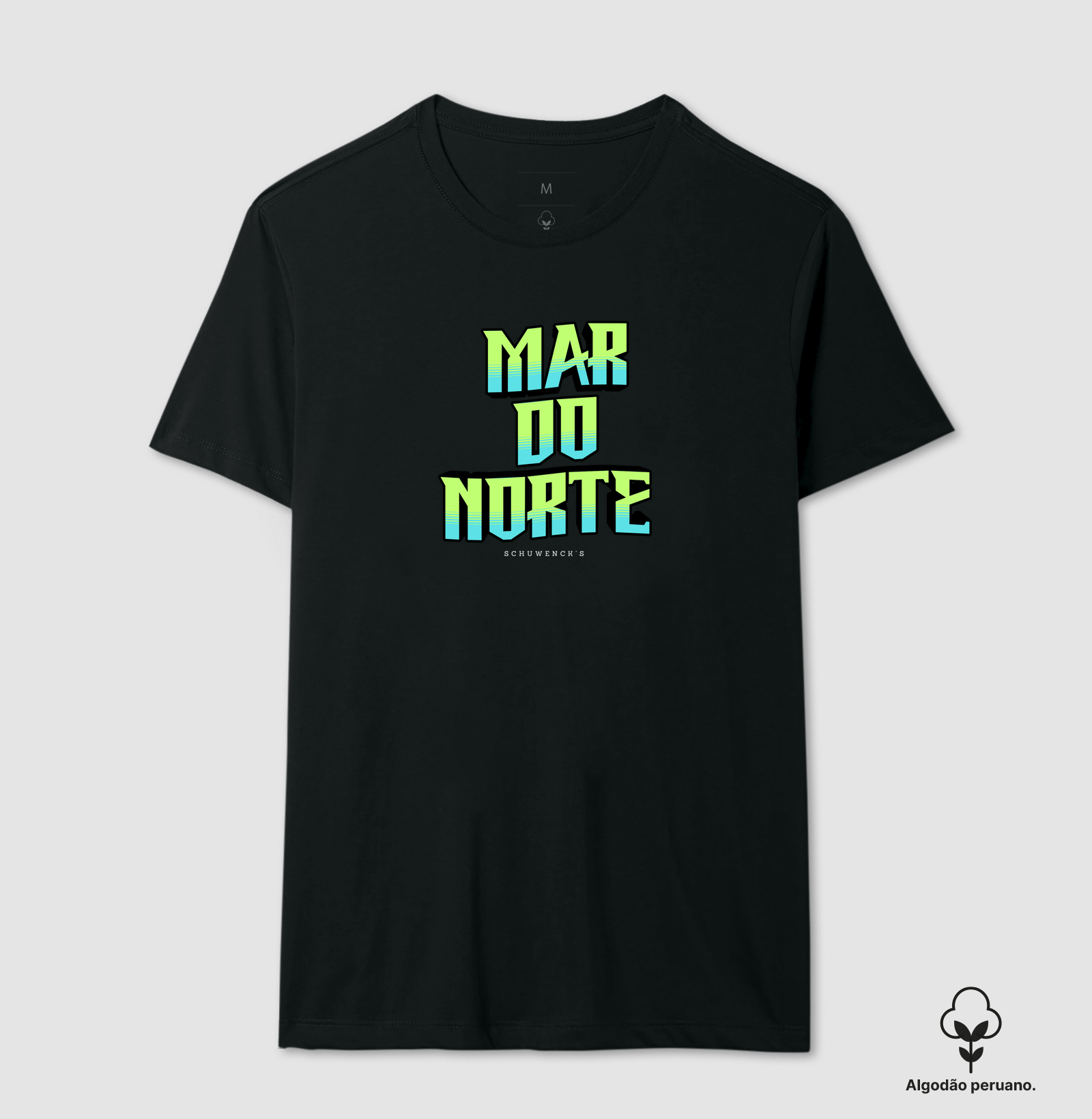 Camiseta Algodão Peruano Mar do Norte - Imagem 2