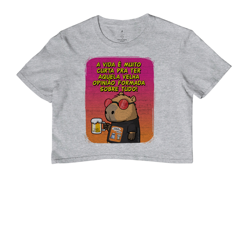 Camiseta Capivara Opinião - Imagem 6