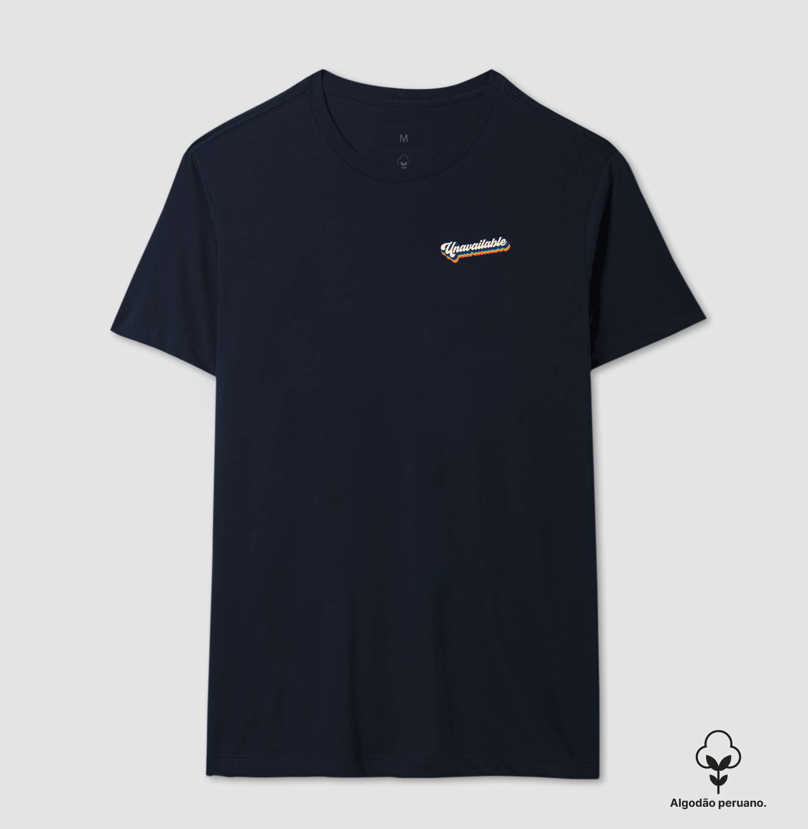 Camiseta Unavailable Vintage Algodão Peruano - Imagem 6