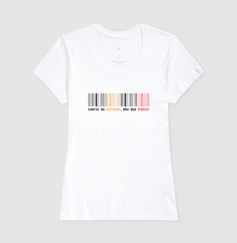 Camiseta Confie no Bitcoin, Não nos Bancos - Imagem 7
