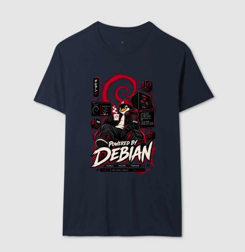 Powered by Debian — Stable, Secure, Forever - Imagem 6