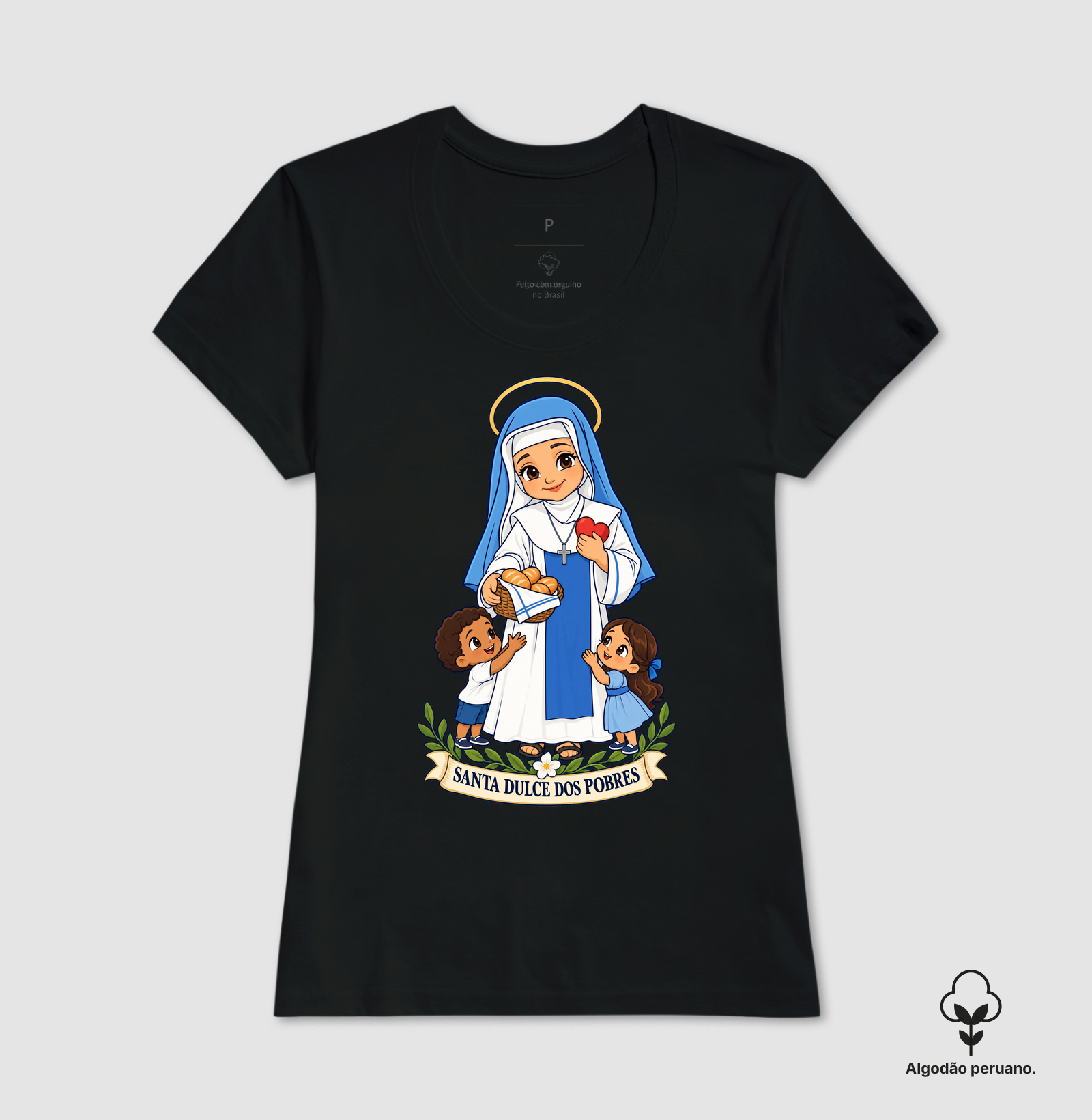 Santa Dulce dos Pobres estilo chibi - Imagem 3
