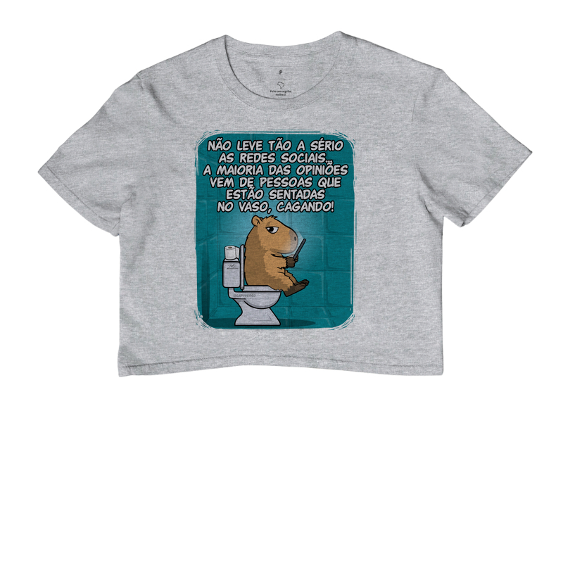 Camiseta Capivara Banheiro - Imagem 6