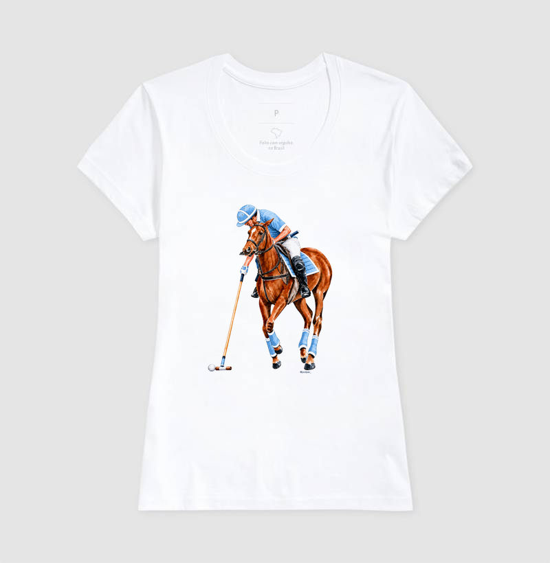 Polo -  Celeste - Imagem 5