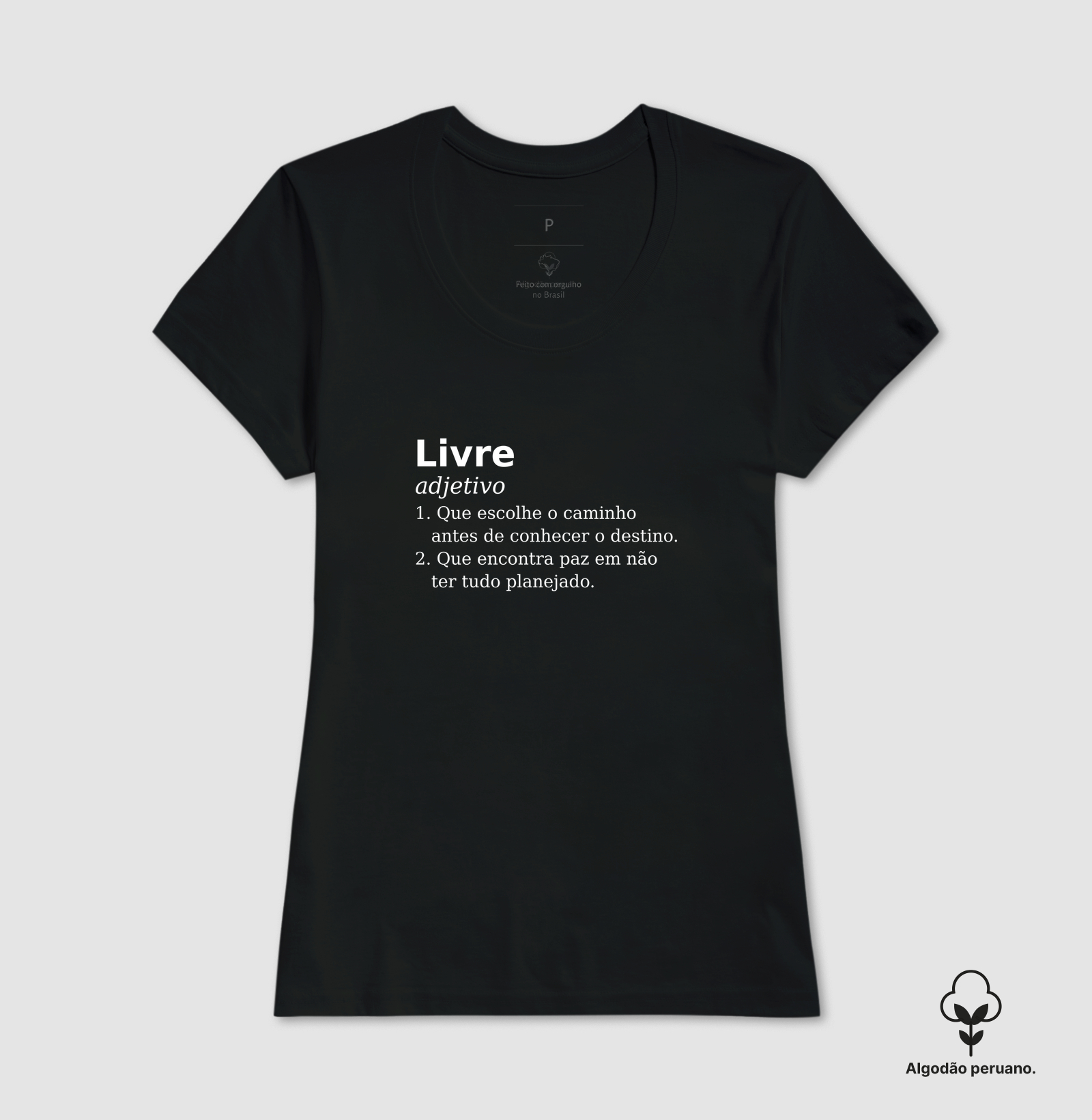 Camiseta Algodão Peruano | Livre - Adjetivo  - Imagem 7