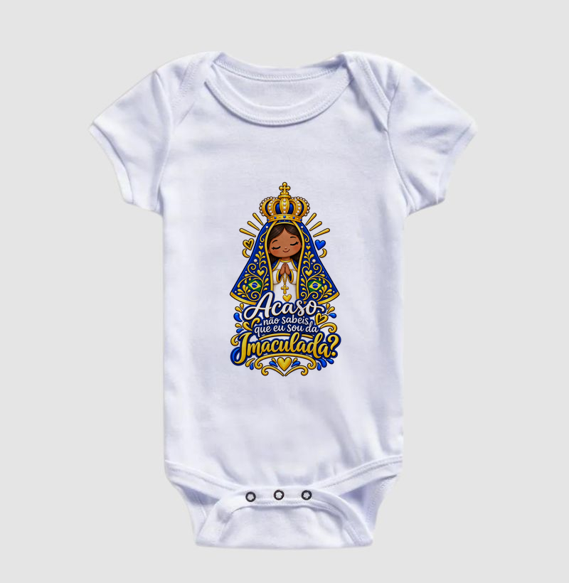 Acaso não sabeis que eu sou da Imaculada? | Nossa Senhora Aparecida Baby - Imagem 2