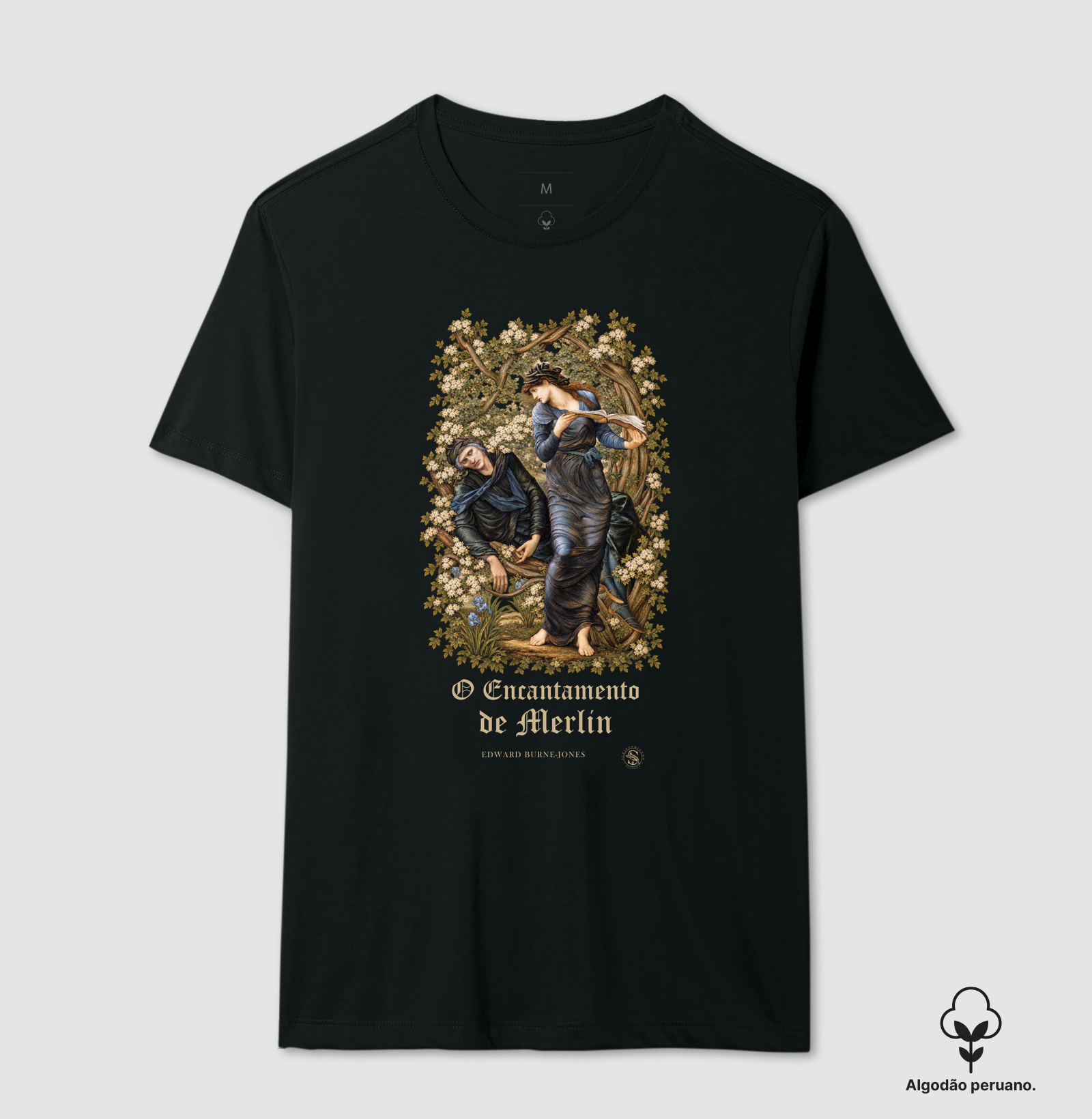O Encantamento de Merlin — Edward Burne-Jones - Imagem 5