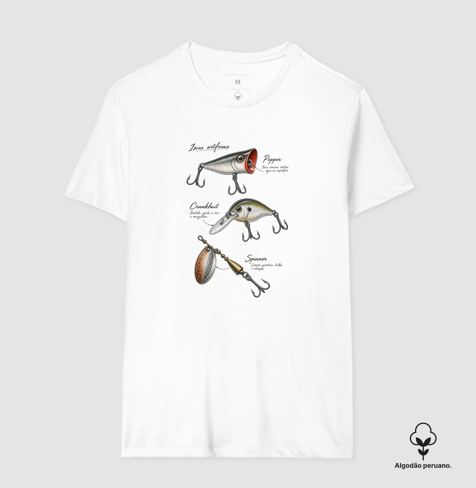 Camiseta Red River – Iscas Artificiais - Imagem 2