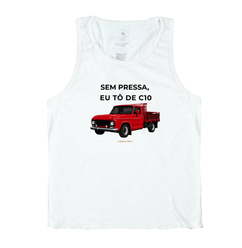 Sem pressa, eu tô de C10 - vermelha - Imagem 2