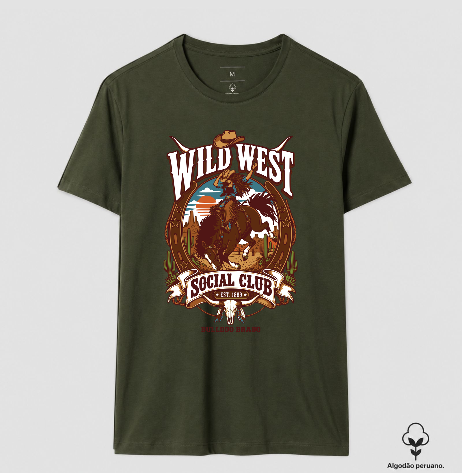Social Club Wild West Bulldog Brabo - Imagem 2