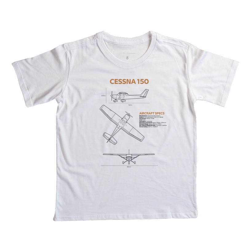 Cessna 150 | Blueprint - Imagem 3