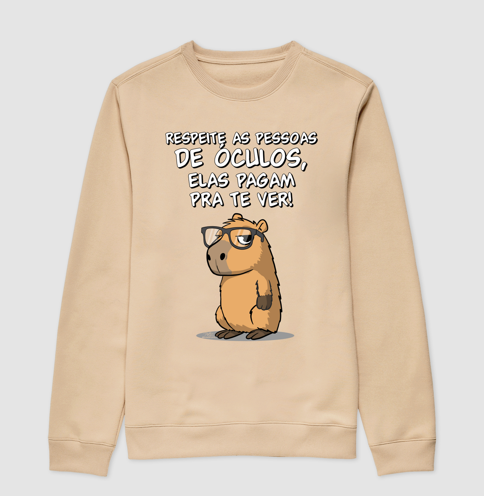 Camiseta Capivara Óculos - Imagem 3