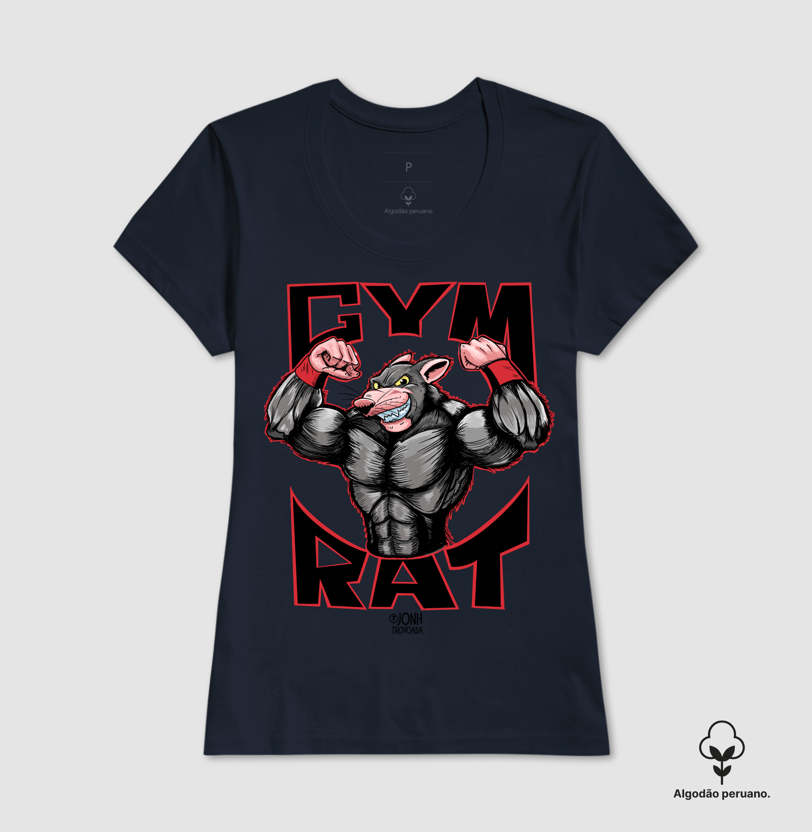 Camiseta Gym Rat  - Imagem 9