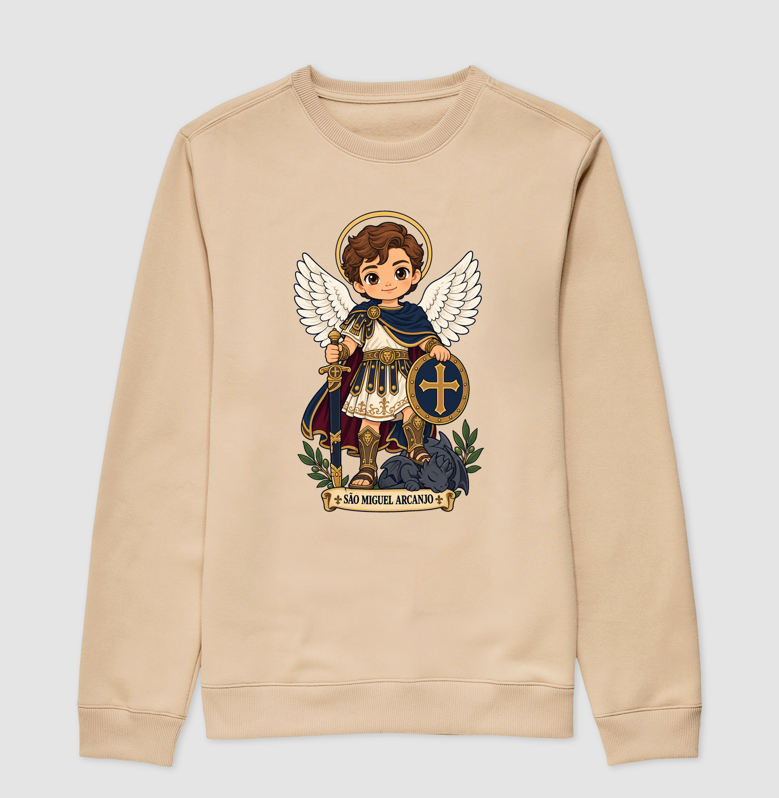 São Miguel Arcanjo estilo chibi - Imagem 3
