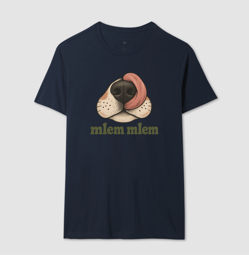 Camiseta Cachorro Feliz "mlem mlem" | Pet Lover | Pelo & Pano - Imagem 6