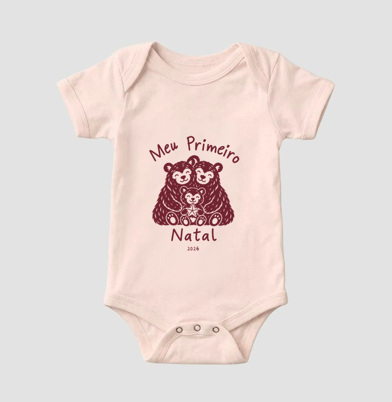 Meu Primeiro Natal Urso [Body] - Imagem 3