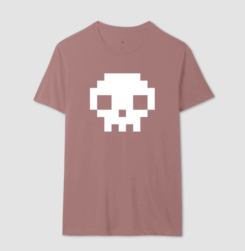 Camiseta Pixel Caveira - Imagem 16
