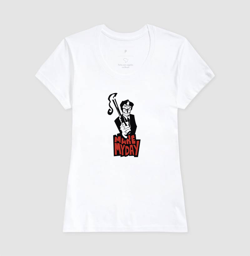 Camiseta Faça o meu dia - Imagem 5