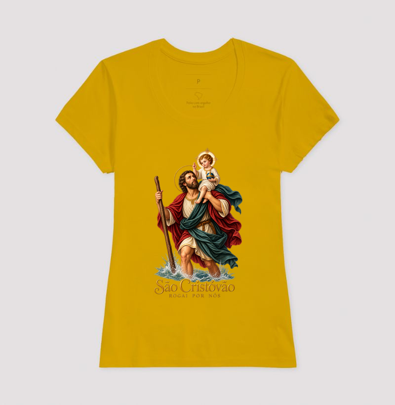 Camiseta São Cristóvão Rogai Por Nós - Imagem 11