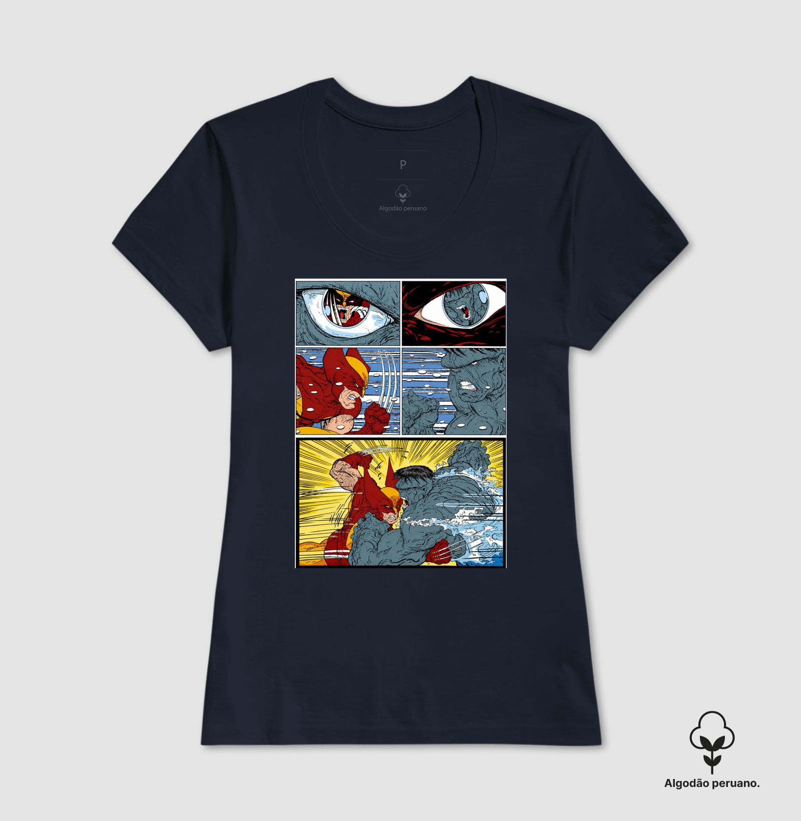 CAMISETA WOVERINE x HULK - TIRA - Imagem 2
