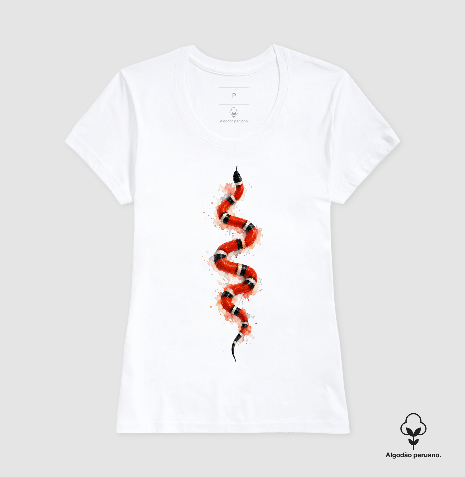 Camiseta Cobra Coral - Imagem 3
