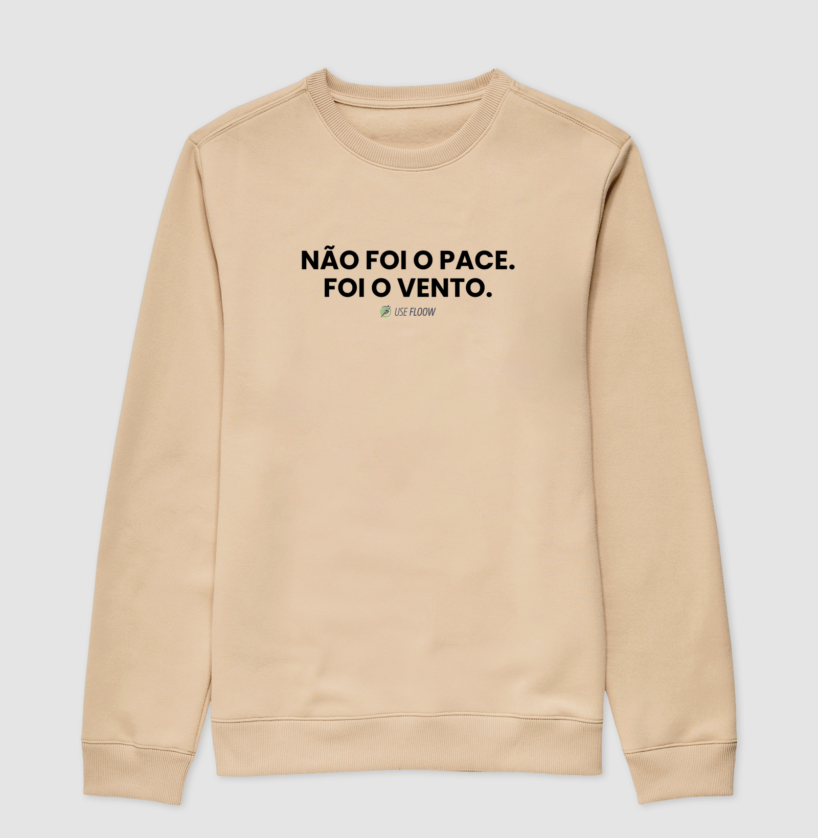 Moletom Corrida - Não Foi O Pace. Foi O Vento. - Imagem 3
