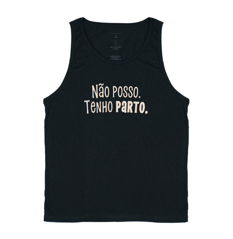 Não posso. Tenho parto. Regata - Imagem 3