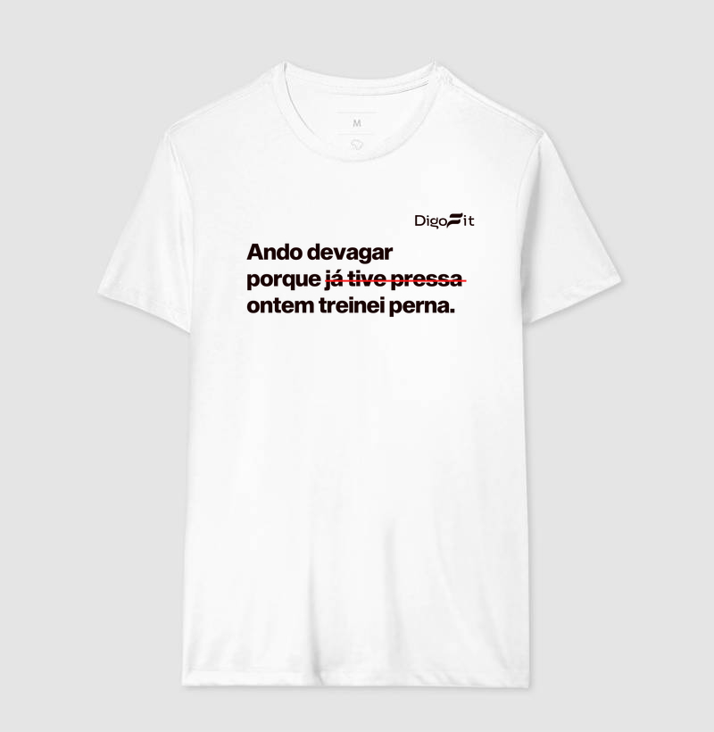 CAMISETA ACADEMIA ONTEM EU TREINEI PERNA - Imagem 4