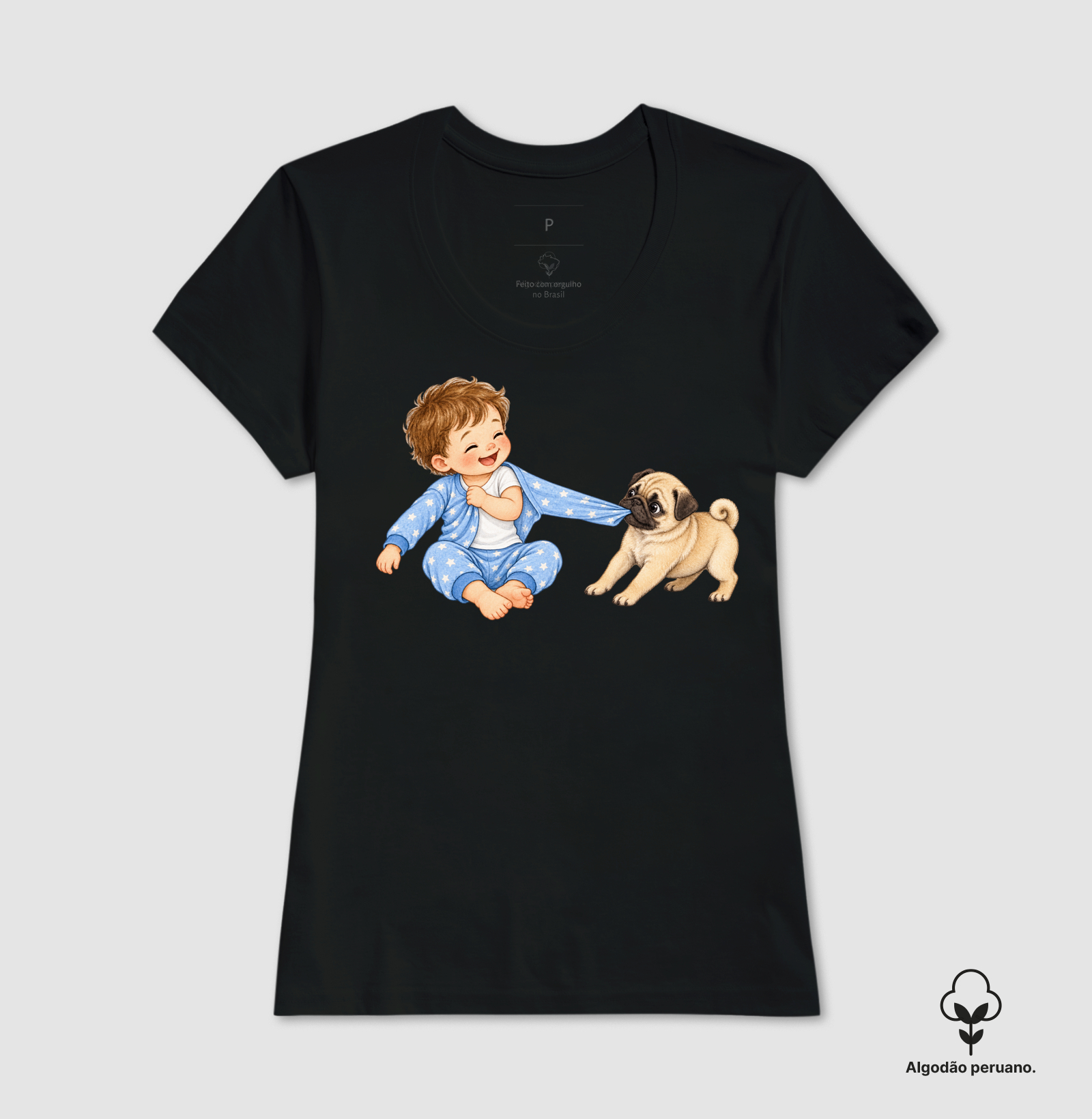 Pug Puxando Pijama - Imagem 5