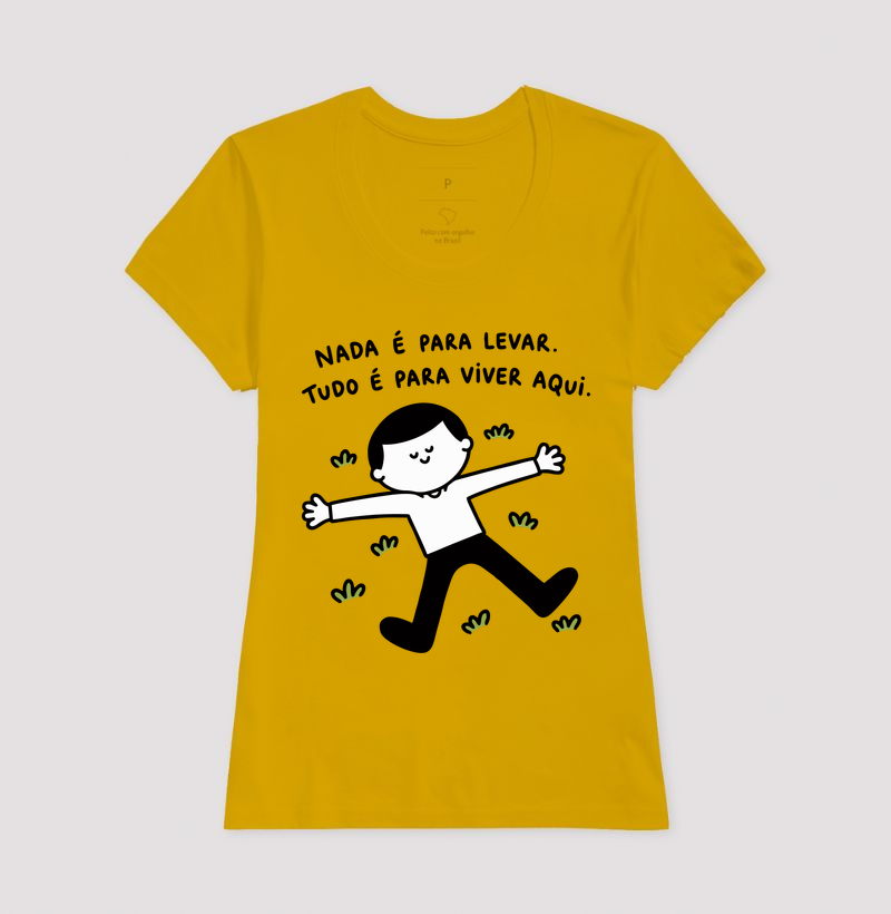 Camiseta Nada É Para Levar - Imagem 9